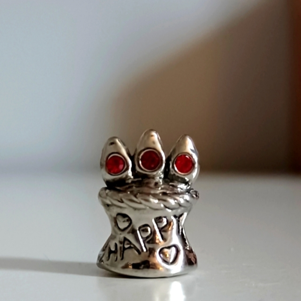Charm Bracelet Charm Happy Birthday Cake